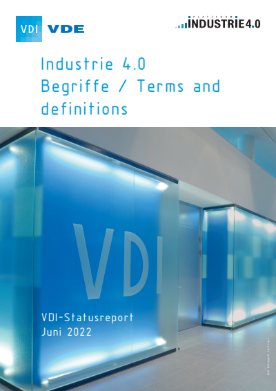 Cover des Buchs: Industrie 4.0 Begriffe / terms and definitions