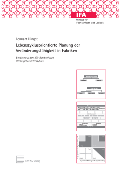 Cover des Buchs: Lebenszyklusorientierte Planung der Veränderungsfähigkeit in Fabriken