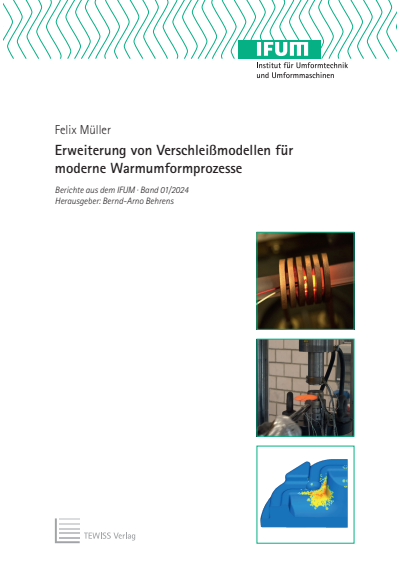 Cover des Buchs: Erweiterung von Verschleißmodellen für moderne Warmumformprozesse