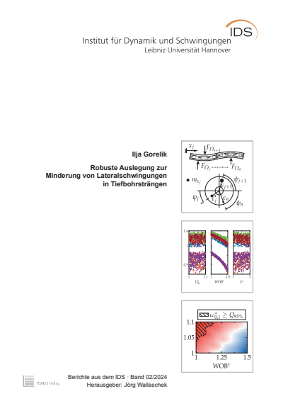 Cover des Buchs: Robuste Auslegung zur Minderung von Lateralschwingungen in Tiefbohrsträngen