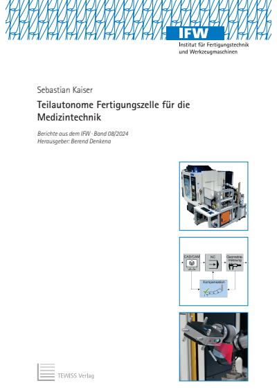 Cover des Buchs: Teilautonome Fertigungszelle für die Medizintechnik