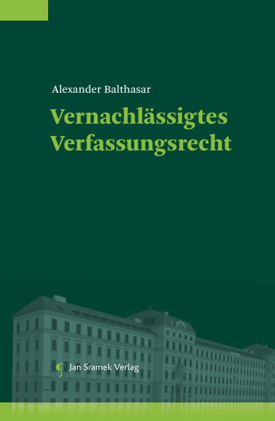 Cover des Buchs: Vernächlässigtes Verfassungsrecht