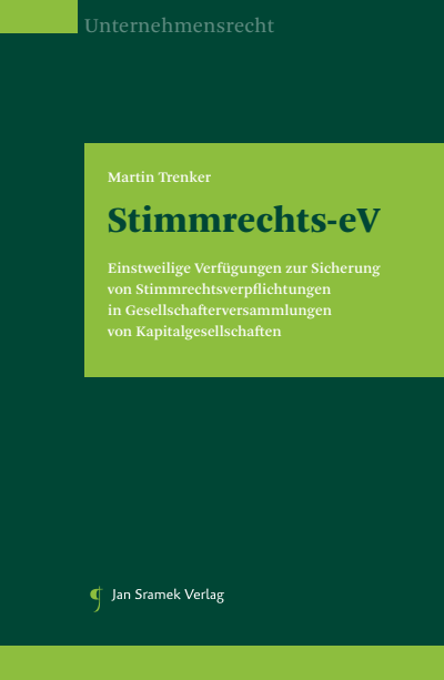 Cover des Buchs: Stimmrechts-eV