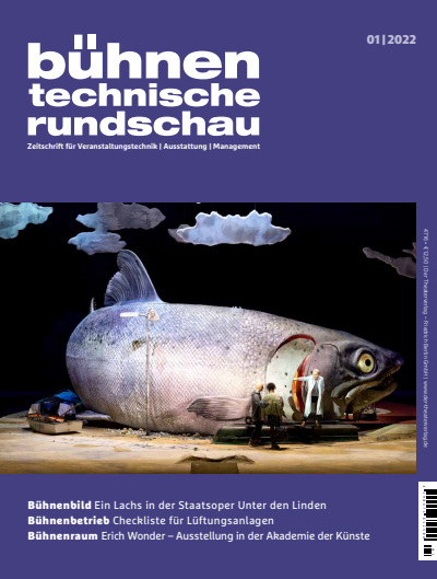 Cover der Ausgabe: Bühnentechnische Rundschau Jahrgang 116 (2022), Heft 1