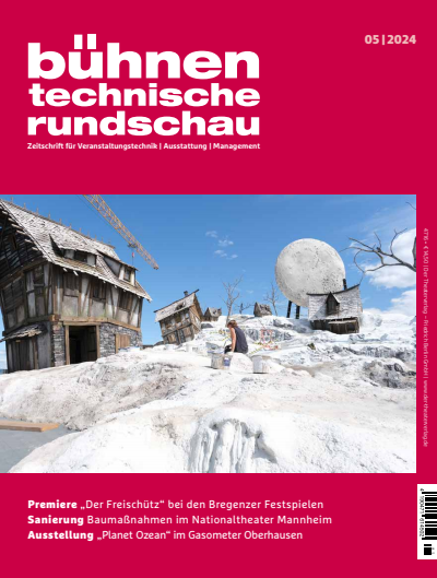 Cover der Ausgabe: Bühnentechnische Rundschau Jahrgang 118 (2024), Heft 5
