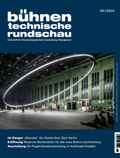 Cover der Ausgabe: Bühnentechnische Rundschau Jahrgang 118 (2024), Heft 6
