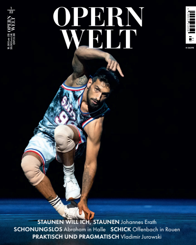 Cover der Ausgabe: Opernwelt Jahrgang 63 (2022), Heft 1