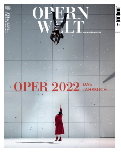 Cover der Ausgabe: Opernwelt Jahrgang 63 (2022), Heft Jahrbuch