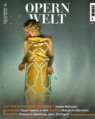 Cover der Ausgabe: Opernwelt Jahrgang 64 (2023), Heft 12