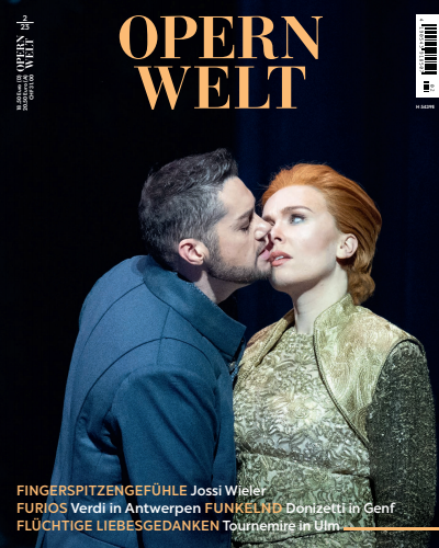 Cover der Ausgabe: Opernwelt Jahrgang 64 (2023), Heft 2