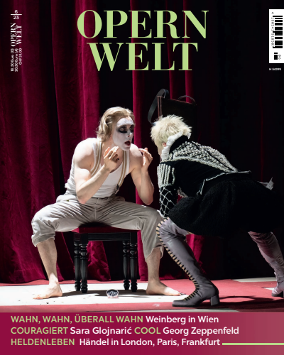 Cover der Ausgabe: Opernwelt Jahrgang 64 (2023), Heft 6