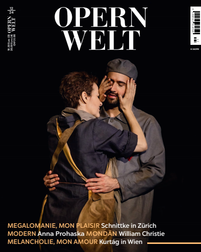 Cover der Ausgabe: Opernwelt Jahrgang 65 (2024), Heft 12