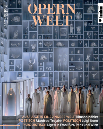 Cover der Ausgabe: Opernwelt Jahrgang 65 (2024), Heft 1