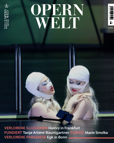 Cover der Ausgabe: Opernwelt Jahrgang 65 (2024), Heft 8