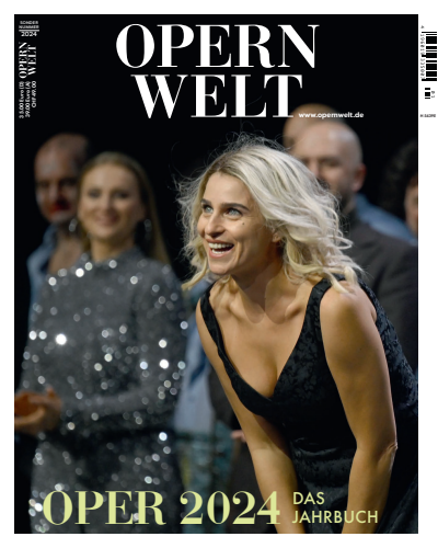 Cover der Ausgabe: Opernwelt Jahrgang 65 (2024), Heft Jahrbuch