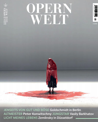 Cover der Ausgabe: Opernwelt Jahrgang 66 (2025), Heft 1