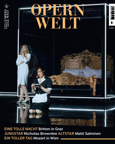 Cover der Ausgabe: Opernwelt Jahrgang 66 (2025), Heft 7