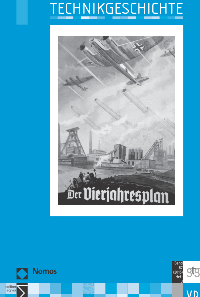 Cover der Ausgabe: TG Technikgeschichte Jahrgang 82 (2015), Heft 3
