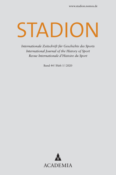Cover der Ausgabe: STADION Jahrgang 44 (2020), Heft 1