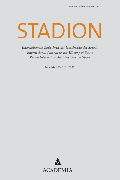 Cover der Ausgabe: STADION Jahrgang 46 (2022), Heft 2