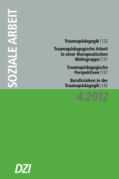 Cover der Ausgabe: Soziale Arbeit Jahrgang 61 (2012), Heft 4