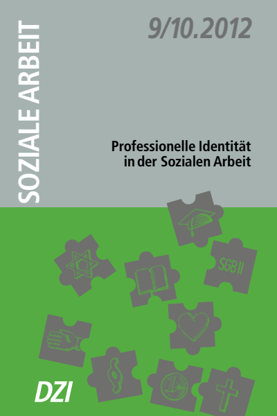 Cover der Ausgabe: Soziale Arbeit Jahrgang 61 (2012), Heft 9-10