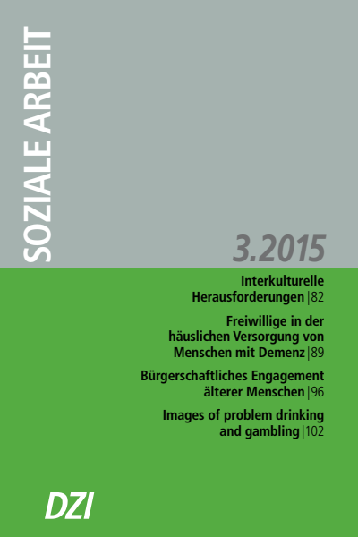 Cover of Volume: Soziale Arbeit Volume 64 (2015), Edition 3