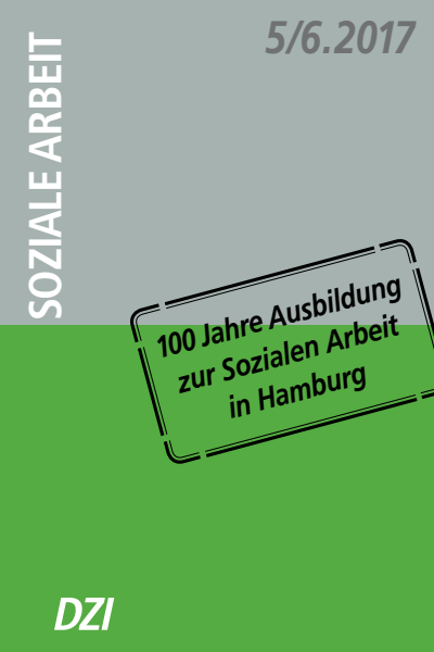 Cover der Ausgabe: Soziale Arbeit Jahrgang 66 (2017), Heft 5-6