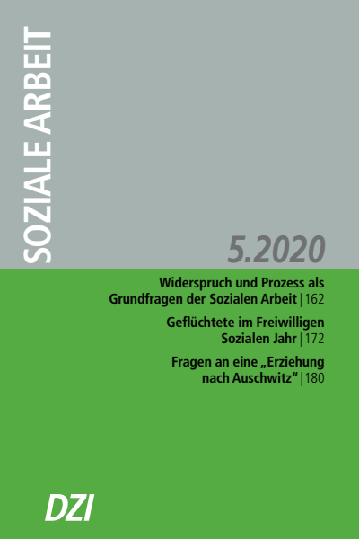 Cover der Ausgabe: Soziale Arbeit Jahrgang 69 (2020), Heft 5