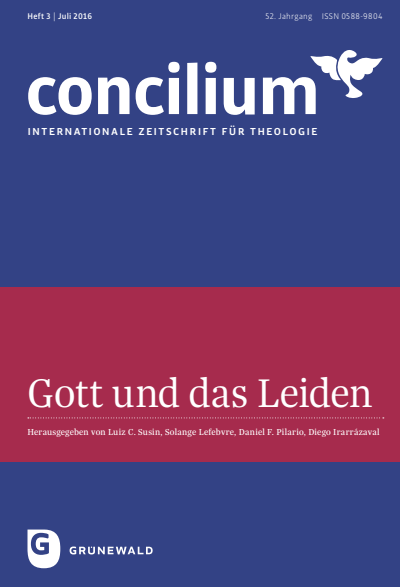 Cover der Ausgabe: Concilium Jahrgang 52 (2016), Heft 3