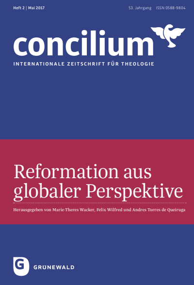 Cover der Ausgabe: Concilium Jahrgang 53 (2017), Heft 2