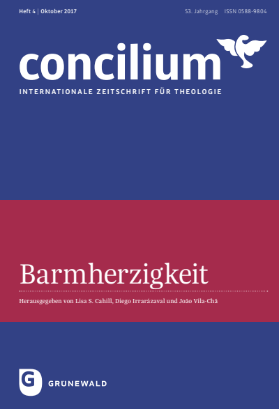 Cover der Ausgabe: Concilium Jahrgang 53 (2017), Heft 4