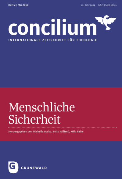 Cover der Ausgabe: Concilium Jahrgang 54 (2018), Heft 2
