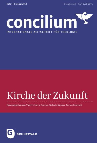 Cover der Ausgabe: Concilium Jahrgang 54 (2018), Heft 4
