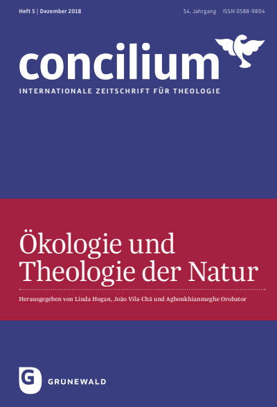 Cover der Ausgabe: Concilium Jahrgang 54 (2018), Heft 5