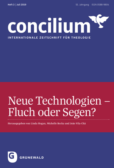 Cover der Ausgabe: Concilium Jahrgang 55 (2019), Heft 3