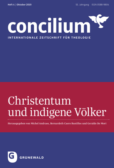 Cover der Ausgabe: Concilium Jahrgang 55 (2019), Heft 4