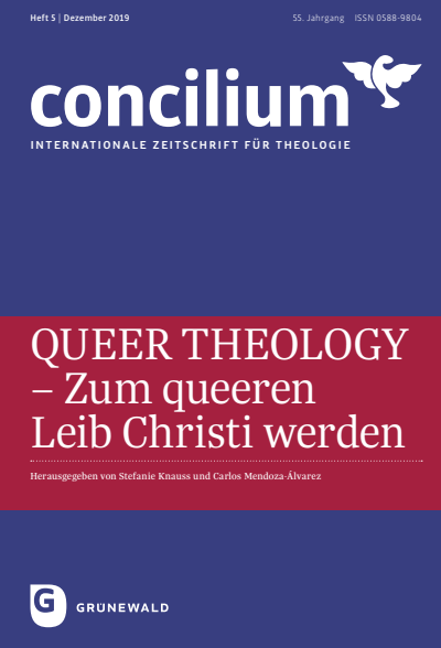 Cover der Ausgabe: Concilium Jahrgang 55 (2019), Heft 5