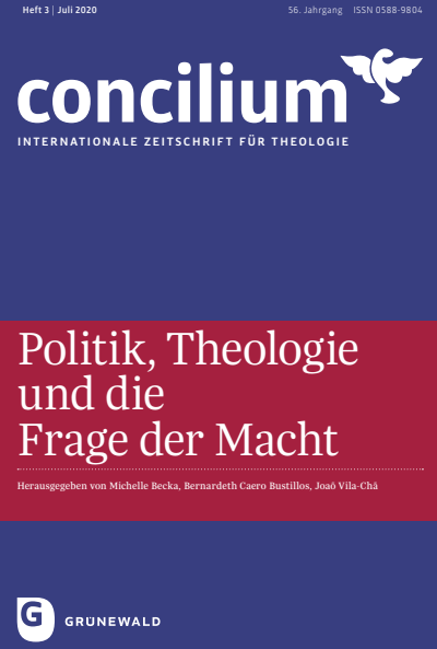 Cover of Volume: Concilium Volume 56 (2020), Edition 3