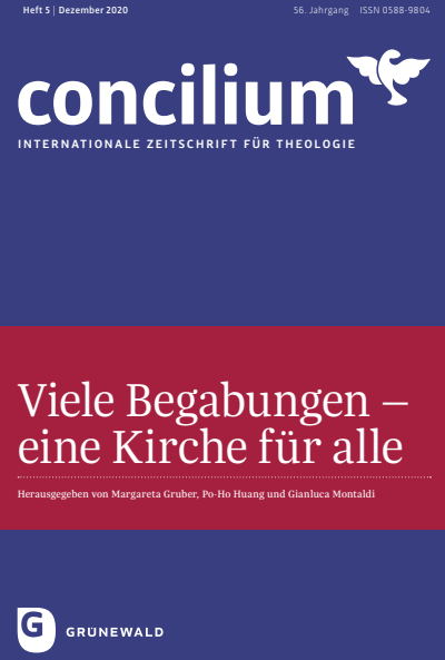 Cover of Volume: Concilium Volume 56 (2020), Edition 5