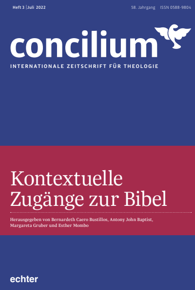 Cover of Volume: Concilium Volume 58 (2022), Edition 3