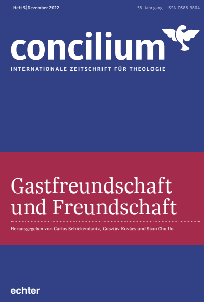 Cover of Volume: Concilium Volume 58 (2022), Edition 5