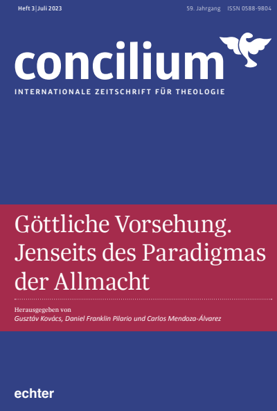 Cover of Volume: Concilium Volume 59 (2023), Edition 3
