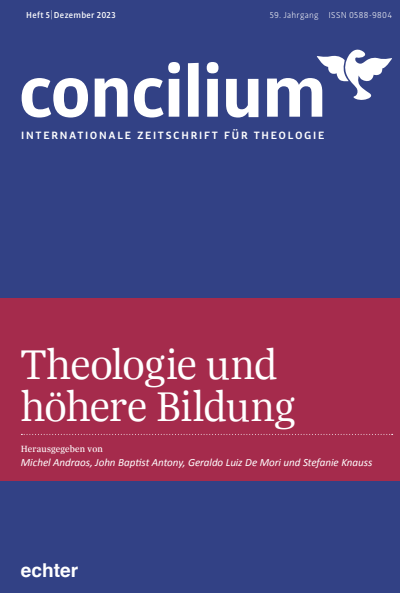 Cover of Volume: Concilium Volume 59 (2023), Edition 5
