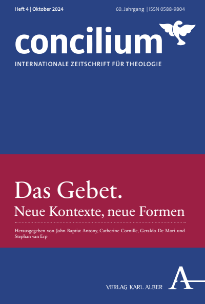 Cover der Ausgabe: Concilium Jahrgang 60 (2024), Heft 4