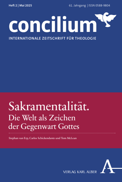 Cover der Ausgabe: Concilium Jahrgang 61 (2025), Heft 2