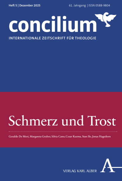 Cover der Ausgabe: Concilium Jahrgang 61 (2025), Heft 5