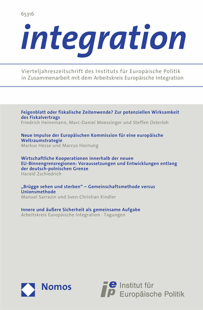 Cover der Ausgabe: integration Jahrgang 28 (2005), Heft 4