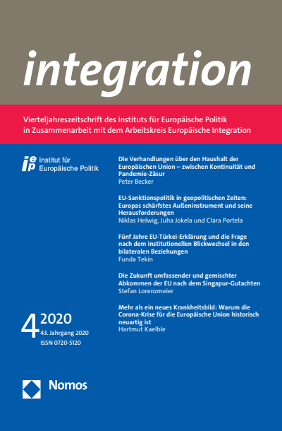Cover of Volume: integration Volume 43 (2020), Edition 4