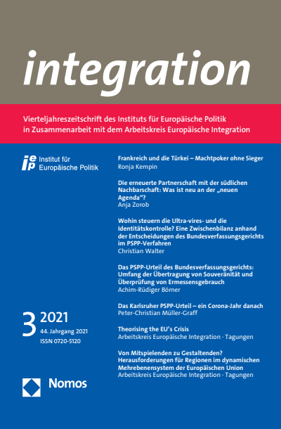 Cover of Volume: integration Volume 44 (2021), Edition 3